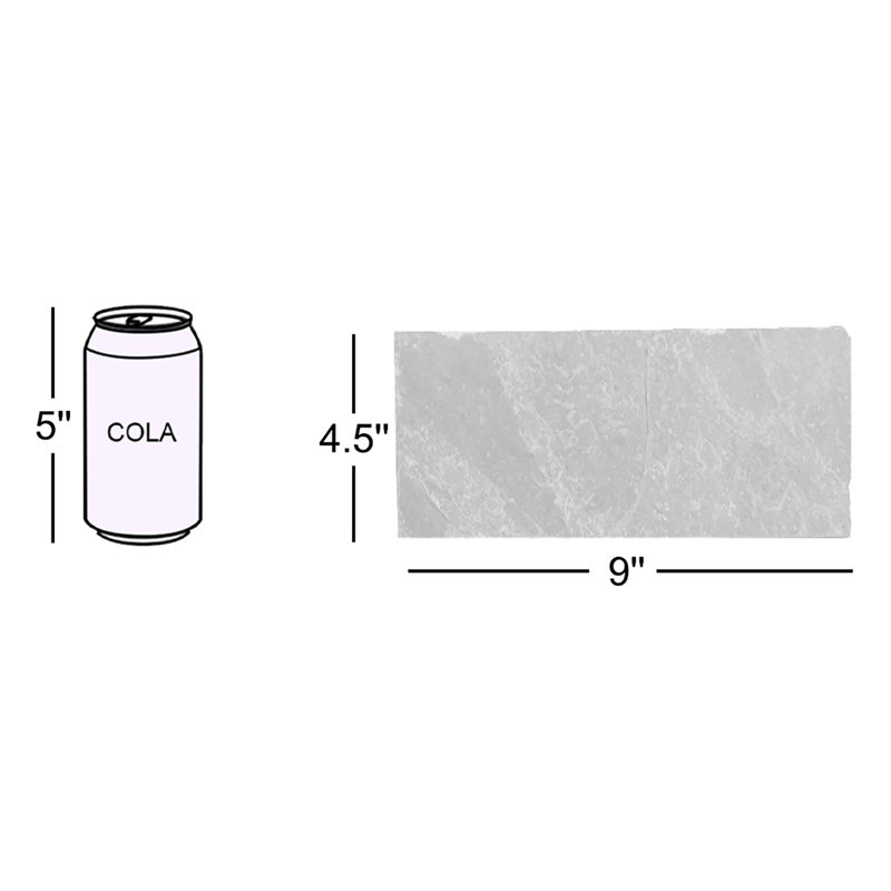 Stonecrest 4.5 in. x 9 in. Split Face Natural Stone Ledger Corner Wall Tile, Casella Cream