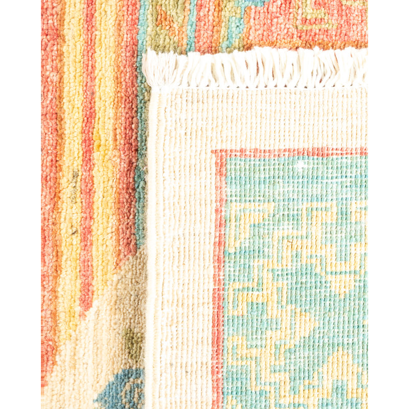 One-of-a-Kind 4'3" x 9'5" Hand Knotted Area Rug