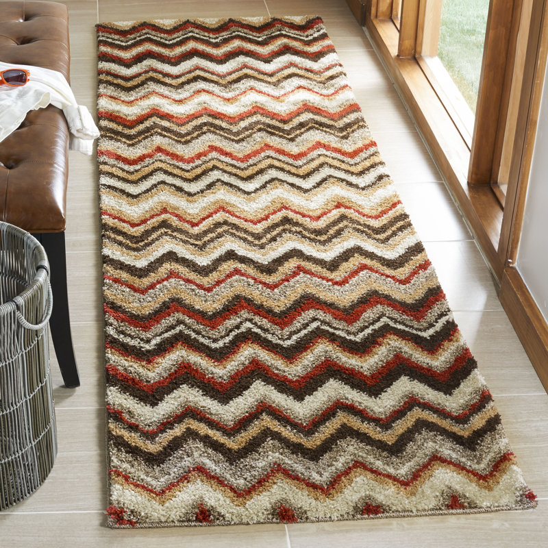 Tahoe Performance Chevron Rug, Runner 2'3" x 8'