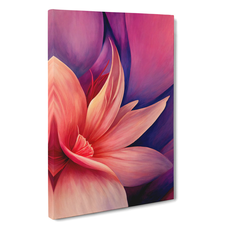 A Legendary Flower - Wrapped Canvas Print, 50cm H x 35cm W x 3cm D