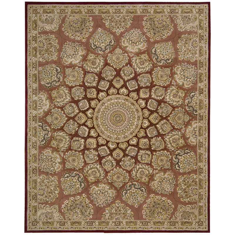 Deguzman Silk Oriental Indoor Rug, Rectangle 2'6" x 4'3"