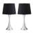 Set Of 2 Metal Table Lamp With Shade-976872704-976872709