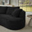 120.9" Upholstered Sectional Sofa Oversized L-Shaped Sofa And Chaise - No Assembly Required-1821241318-1821241338