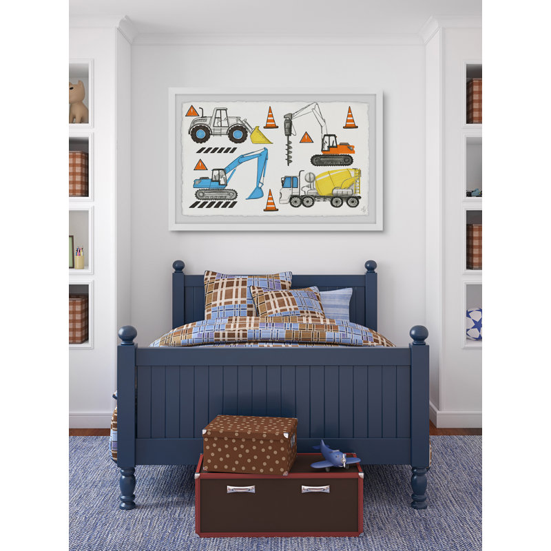 Kadin The Big Trucks - Print, 41cm H x 61cm W