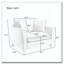 46.3" Oversized Armchair-804319554