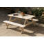 Table de pique-nique en bois massif Cailie-93039850