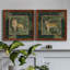 Jungle Lion - ensemble de 2 peintures sur toiles encadrées-1564338892-1564338890