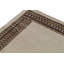Tapis beige noué à la main de haute qualité