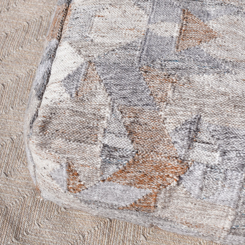 Savanna Handwoven Indoor/Outdoor Pouf