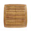 Indoor Square Acacia Wood Dining Table, Teak-806392439