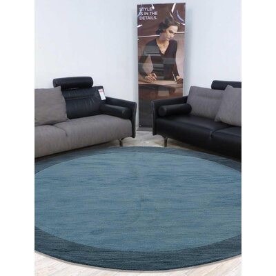 Cohocton HAND TUFTED WOOL ECO-FRIENDLY AREA RUGS, Blue Color, Contemporary Design -  Alcott HillÂ®, E1CE6C75E6CC4B09A565F6B7F0AB9271