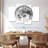 " Earth's Moon " 4 Piece Art Color Photography Print-93822125