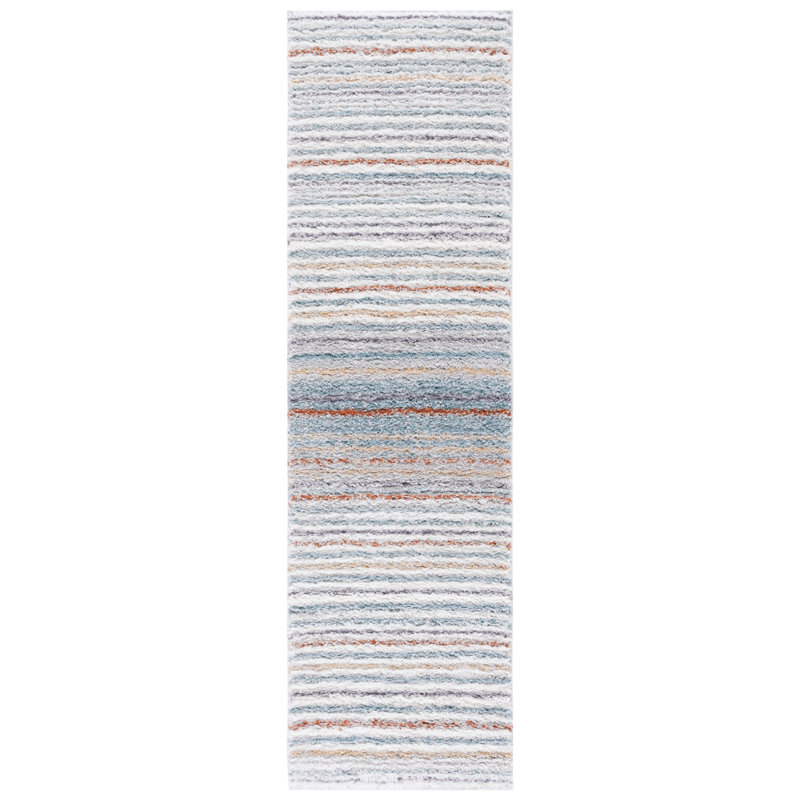 Joubruwn Performance Striped Rug, Runner 2'3" x 8'