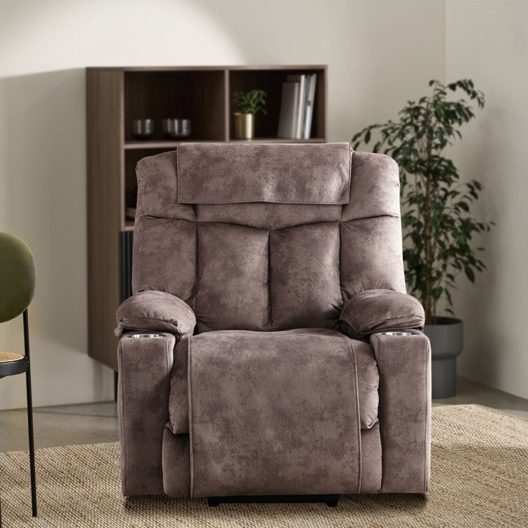 Demaio 36'' W Super Soft And Oversize Power Lift Assist Recliner Chair