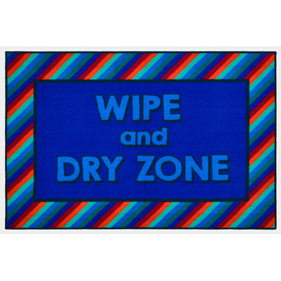 KID$ Value Tufted Blue/Red Area Rug