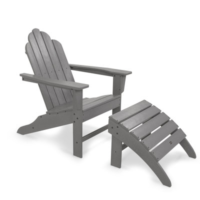 Ensemble 2 pièces POLYWOOD Long Island Adirondack