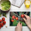 Multicolore planche à découper en verre trempé Ambesonne Empower