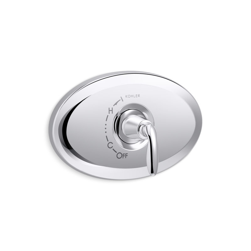 Garniture de valve Remodel Rite-Temp, Chrome poli
