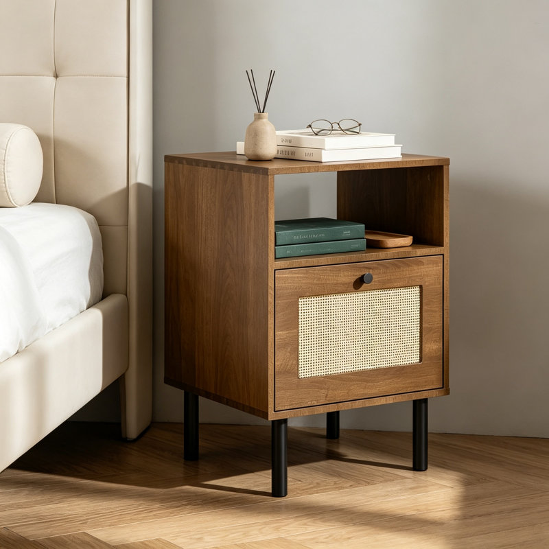 40 cm W Bedside Table