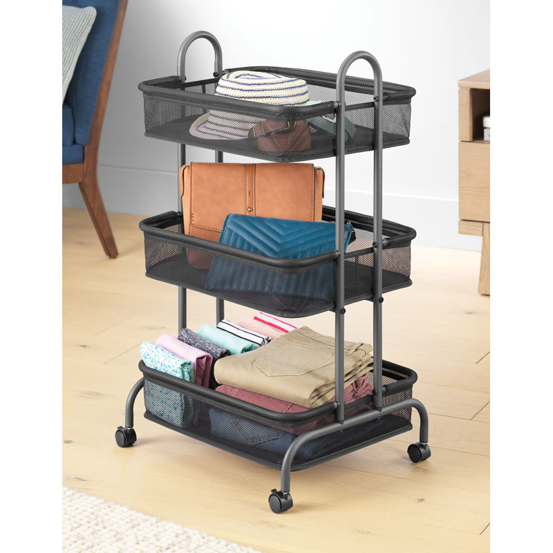 Whitmor 17.9" W Shelving Unit with Wheels