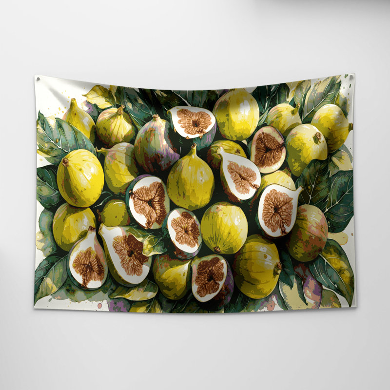 Tapisserie murale «Fruit Fig Kadota», 26 po x 36 po