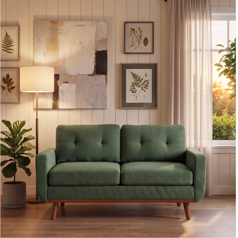 Upholstered 65'' Loveseat