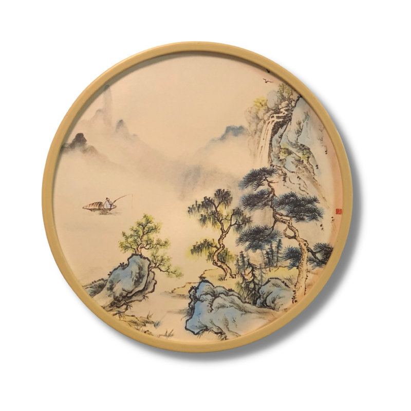Summer Landscape by Fiona Sheng - Single Picture Frame Painting on Canvas