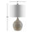Orsa Avalene 19" Silver Standard Lamp