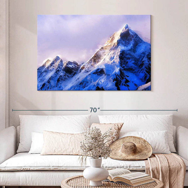 Sommet du Mont Everest à Alvord, H 32 po x l 48 po
