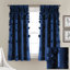 Panneau de rideau simple semi-diaphane à motif floral avec passe-tringle Riley-40368704-70606854