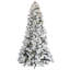 9' H Lighted Artificial Pine Christmas Tree