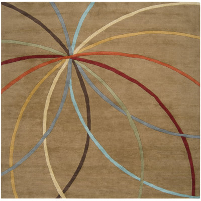 Hand Tufted Wool Abstract Indoor Rug