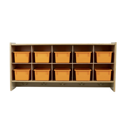 Casier en bois massif 10 compartiments