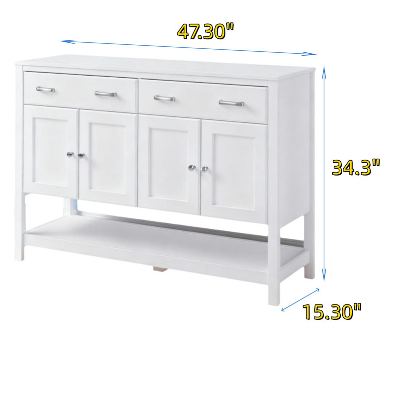 Armoire de cuisine 47 po