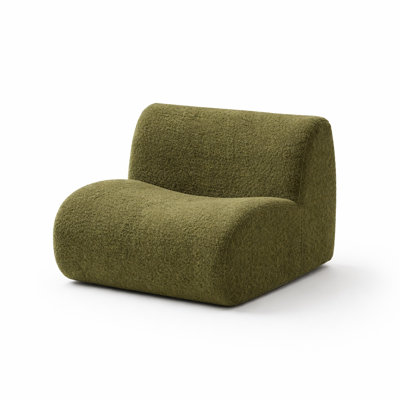 Siège central modulaire sans accoudoirs Grossman 33,86 po (vert)