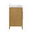Alsup 24" Single Sink Vanity With Calacatta Gold Quartz Countertop-128514140-128514142