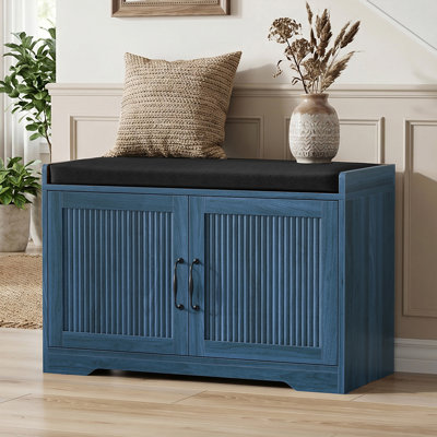 Banc de 31,5 po avec coussin d'entrée pour chambre à coucher