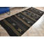 Tapis de couloir rétro en kilim turc rétro avec pampilles en laine