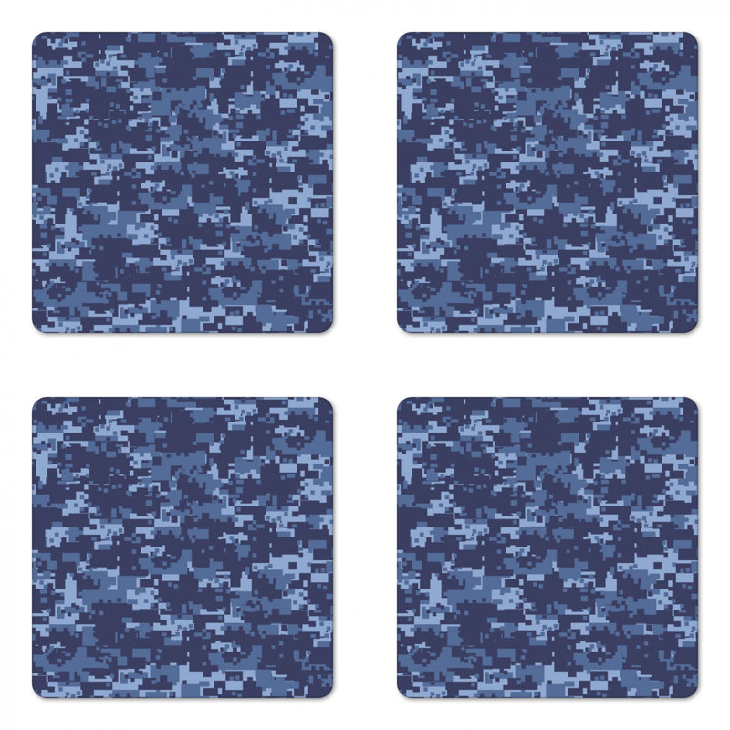 Sous-verre camo