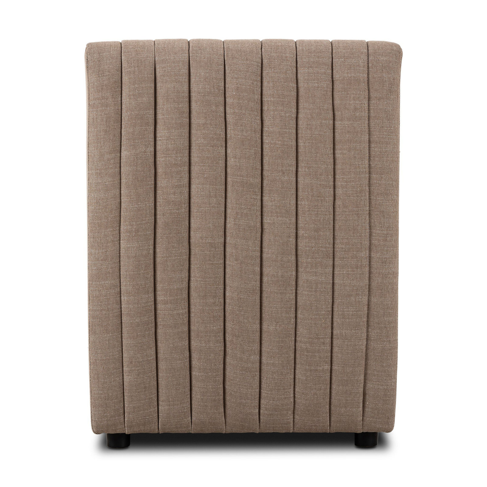 Brandt Dining Chair, Crypton Nomad Taupe Polyester Blend