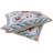 Floral Cotton and Silk Throw Pillow-106973246