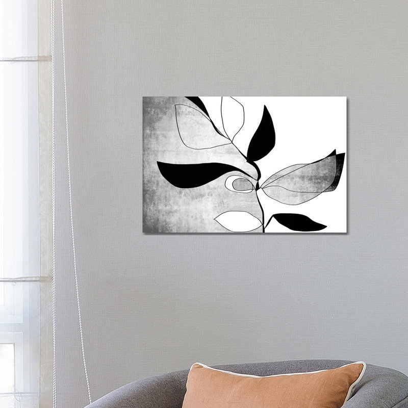 Abstract Bloom II-IV by Irena Orlov - Wrapped Canvas Gallery-Wrapped Canvas Giclée, 66.04 cm H x 45.72 cm W x 3.175 cm D