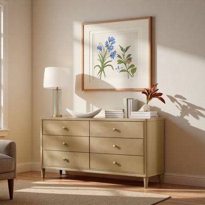 Retro Minimalist Accent Chest