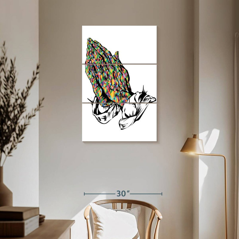 Adella Pray For Me, 57" H x 36" W