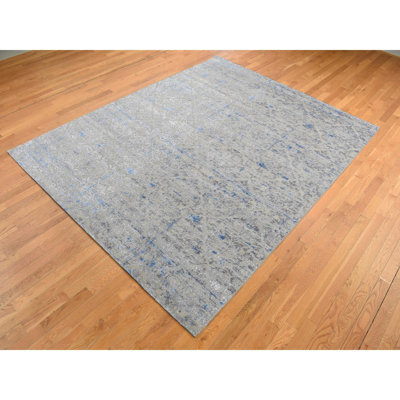 Tashani One-of-a-Kind 7'10" x 10'2" New Age Rectangle Wool Area Rug in