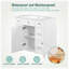 Meuble-lavabo simple autoportant de 18 po avec plateau en céramique Kodie