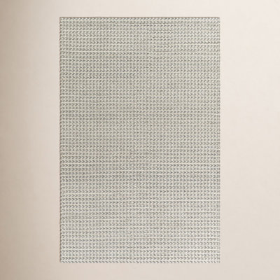 Auria Hand-Woven Chevron Gray Rug