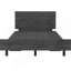 Lit simple avec tête de lit en chêne Smokey-840763416