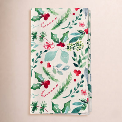Sara B Collection No Pattern Christmas Table Runnner