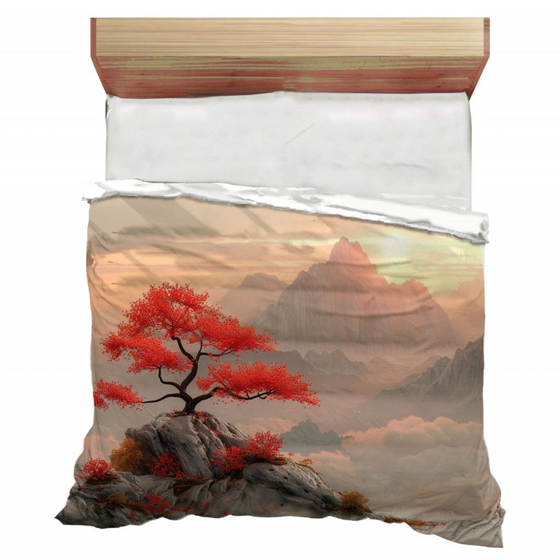 Plain Weave Muslin Comforter, King Comforter
